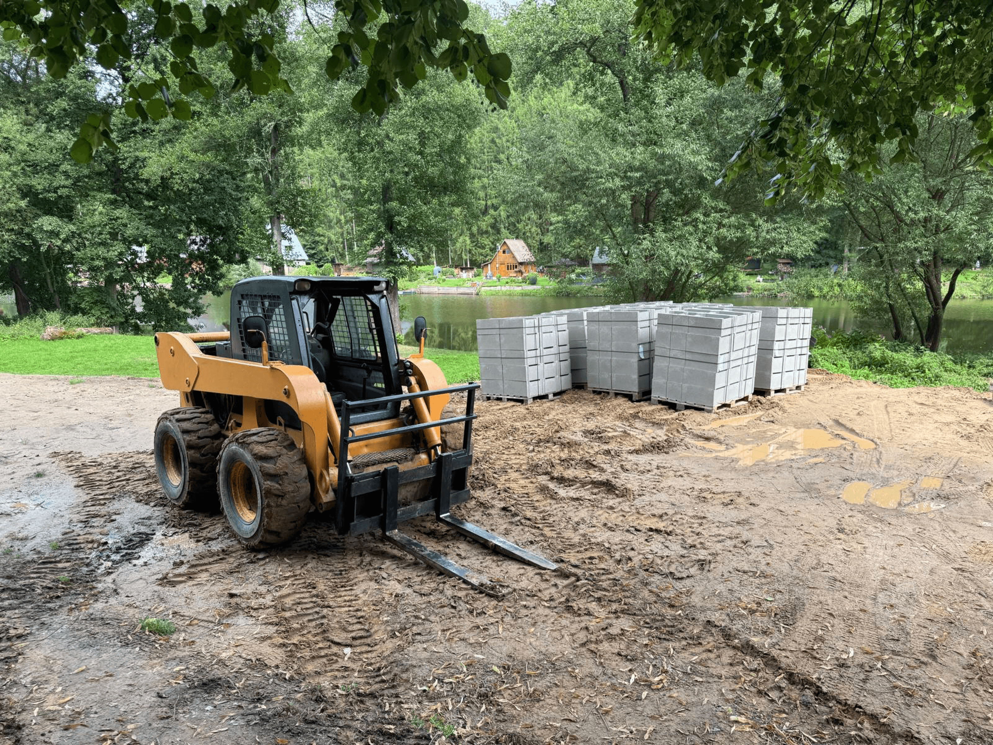 Stavební technika – terénní úpravy